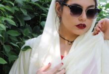 عکس های جدید سانای امیرآبادی بازیگر نقش عاطفه سریال نیسان آبی + بیوگرافی عکس سانای امیرآبادی