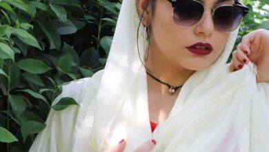 عکس های جدید سانای امیرآبادی بازیگر نقش عاطفه سریال نیسان آبی + بیوگرافی عکس سانای امیرآبادی