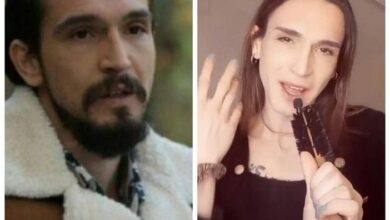 تغییر جنسیت احمد ملیح ییلماز بازیگر نقش تمساح جلیل سریال چوکور گودال ترنس شدن احمد ملیح ییلماز