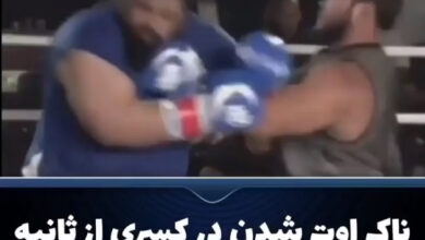 مبارزه سجاد غریبی و حریف قزاق