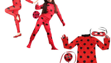 لباس دختر کفشدوزکی