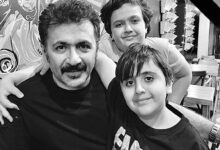 عکس شهرام عبدلی و سالومه همسرش