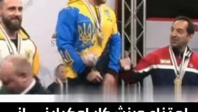 فیلم توهین نماینده اوکراین به ایران با دست ندادن با مس فروش فیلم توهین اوکراین به ایران