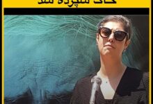 عکس بی حجاب ماهور احمدی در مراسم تشییع پدرش احمدرضا احمدی کشف حجاب ماهور احمدی