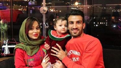 بیوگرافی انیس محمدی همسر حسین ماهینی کاپیتان سابق پرسپولیس بیوگرافی انیس محمدی