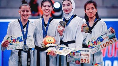 عکس و بیوگرافی مبینا نعمت زاده تکواندو کار ملی پوش ایرانی زندگینامه مبینا نعمت زاده