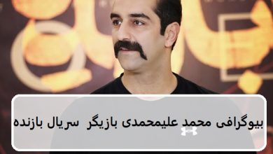 بیوگرافی محمد علیمحمدی بازیگر نقش پارسا در سریال بازنده