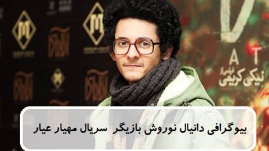 بیوگرافی دانیال نوروش بازیگر نقش شاهک سریال مهیار عیار
