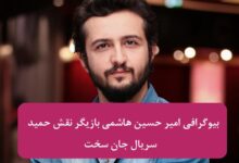 بیوگرافی امیر حسین هاشمی