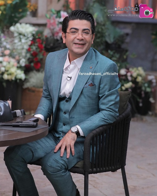 عکس فرزاد حسنی در برنامه عکس فرزاد حسنی در برنامه