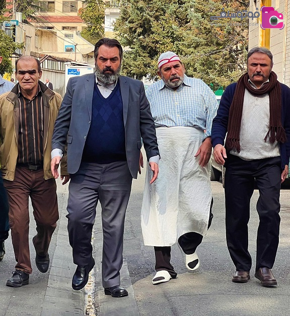 عکس شهرام قائدی در هنگام ایفا نقش  عکس شهرام قائدی در هنگام ایفا نقش