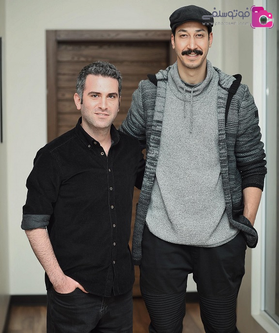  هوتن شکیبا بازیگر و بهرام افشاری