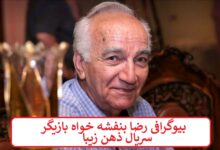 بیوگرافی رضا بنفشه خواه بازیگر سریال ذهن زیبا