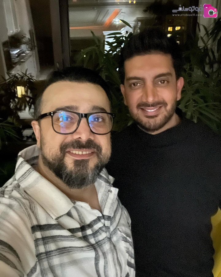 عکس سپند امیر سلیمانی بازیگر سریال مرهم در کنار فرزاد فرزین عکس سپند امیر سلیمانی بازیگر سریال مرهم در کنار فرزاد فرزین