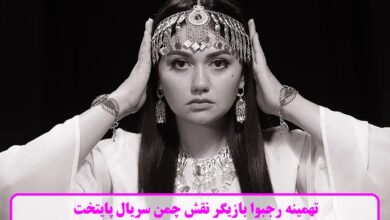 تهمینه رجبوا بازیگر نقش چمن سریال پایتخت