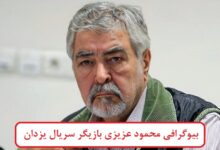 بیوگرافی محمود عزیزی بازیگر سریال یزدان + عکس بیوگرافی محمود عزیزی بازیگر سریال یزدان