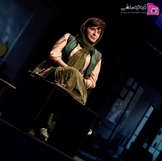 عکس سیما تیرانداز در تئاتر عکس سیما تیرانداز در تئاتر