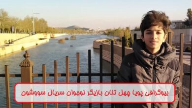 بیوگرافی پویا چهل تنان بازیگر نوجوان سریال سووشون + عکس بیوگرافی پویا چهل تنان بازیگر
