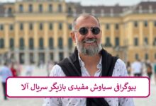 بیوگرافی سیاوش مفیدی بازیگر سریال آلا