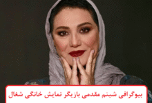 بیوگرافی شبنم مقدمی
