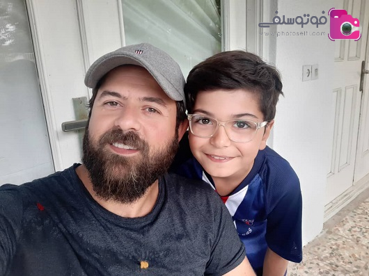 عکس یونا تدین با هومن سیدی