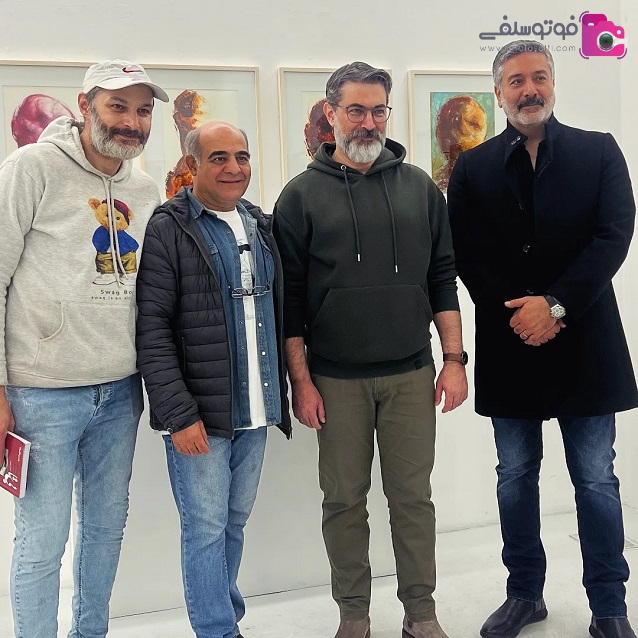 عکس رامین پرچمی بازیگر در کنار هنرمندان عکس رامین پرچمی بازیگر در کنار هنرمندان
