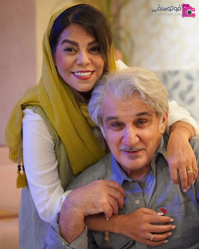 عکس مهدی هاشمی بازیگر و همسرش
