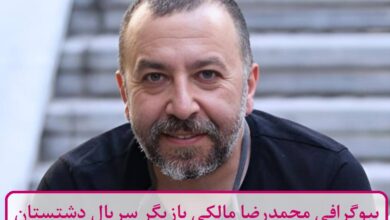 بیوگرافی محمدرضا مالکی بازیگر سریال دشتستان