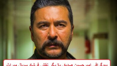 بیوگرافی امیرحسین صدیق بازیگر نقش فرشاد سریال میراث + عکس بیوگرافی امیرحسین صدیق بازیگر نقش فرشاد سریال میراث