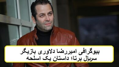 بیوگرافی امیررضا دلاوری بازیگر