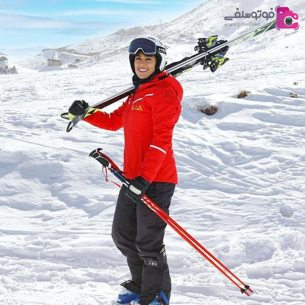 عاطفه احمدی اسکی باز