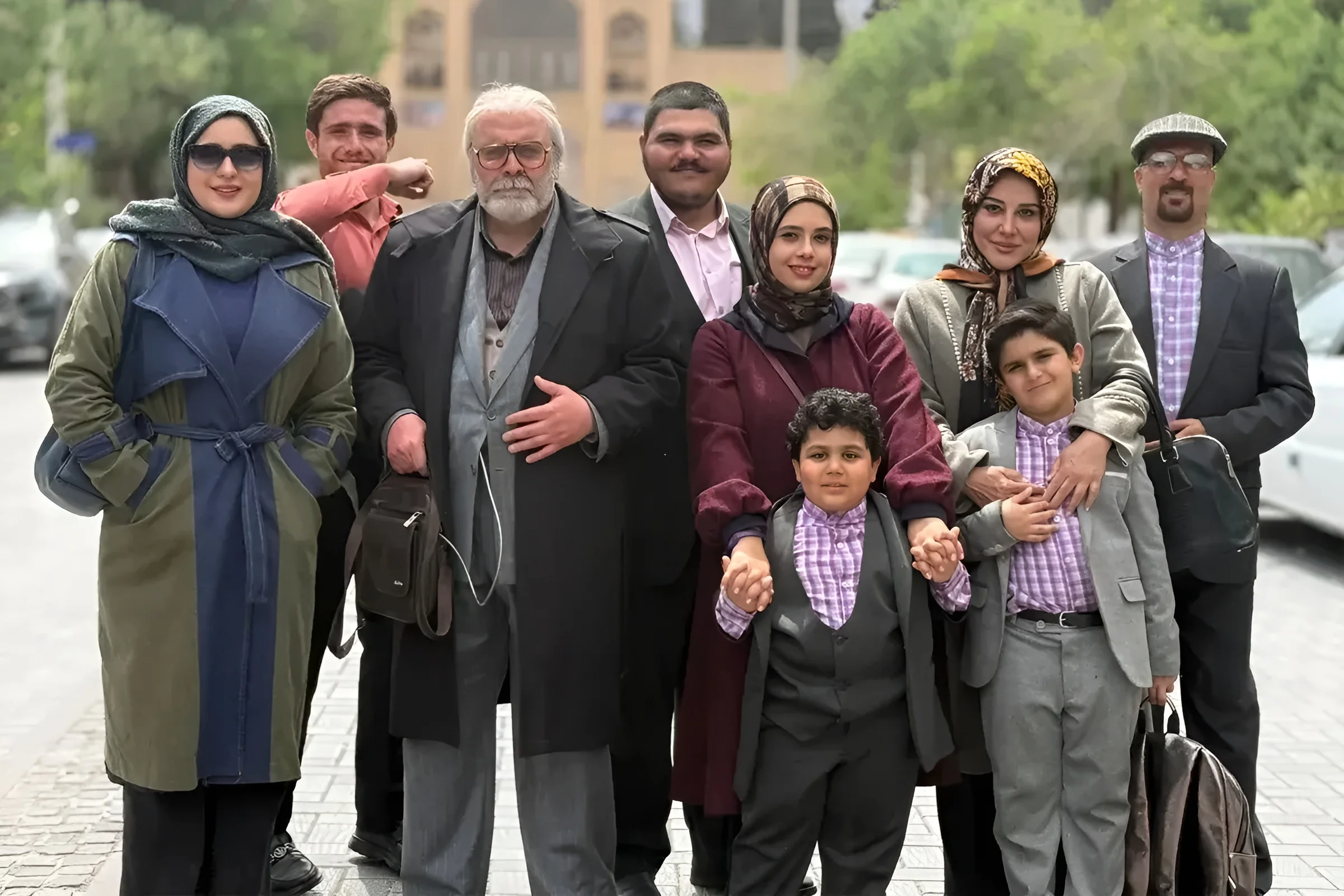 عکس آرش سلامی و بازیگران سریال صفا با خانواده عکس آرش سلامی و بازیگران سریال صفا با خانواده