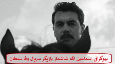 بیوگرافی اسماعیل اگه شاشماز بازیگر نقش وفا سلطان در سریال وفا سلطان بیوگرافی اسماعیل اگه شاشماز بازیگر